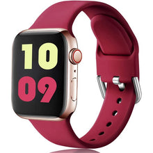 Load image into Gallery viewer, YAYUU Straps For Apple Watch Bands 38mm 40mm 42mm 44mm Floral Silicone Printed Pattern Bracelet for iWatch Series SE 6 5 4 3 2
