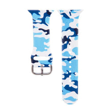 Load image into Gallery viewer, Strap for Apple Watch Band 44MM 40MM 38MM 42MM Floral Leopard Printing Silicone Bracelet Belt for iWatch Series 7 6 SE 5 4 3 2
