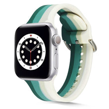 Load image into Gallery viewer, Strap for Apple Watch Band 44MM 40MM 38MM 42MM Floral Leopard Printing Silicone Bracelet Belt for iWatch Series 7 6 SE 5 4 3 2
