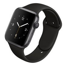 Load image into Gallery viewer, Soft Silicone Band for Apple Watch Series 6 5 4 3 2 SE 38MM 42MM Rubber Watchband Strap for iWatch 6/5 40MM 44MM
