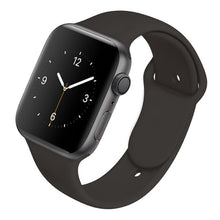 Load image into Gallery viewer, Soft Silicone Band for Apple Watch Series 6 5 4 3 2 SE 38MM 42MM Rubber Watchband Strap for iWatch 6/5 40MM 44MM
