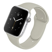 Load image into Gallery viewer, Soft Silicone Band for Apple Watch Series 6 5 4 3 2 SE 38MM 42MM Rubber Watchband Strap for iWatch 6/5 40MM 44MM
