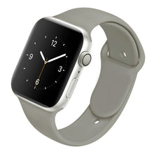 Load image into Gallery viewer, Soft Silicone Band for Apple Watch Series 6 5 4 3 2 SE 38MM 42MM Rubber Watchband Strap for iWatch 6/5 40MM 44MM
