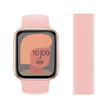 Load image into Gallery viewer, Solo Loop Strap for Apple Watch Band 44mm 40mm 38mm 42mm Elastic Belt Silicone bracelet pulseira iwatch 6 5 4 3 SE 7 45mm 41mm
