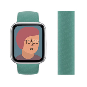 Solo Loop Strap for Apple Watch Band 44mm 40mm 38mm 42mm Elastic Belt Silicone bracelet pulseira iwatch 6 5 4 3 SE 7 45mm 41mm