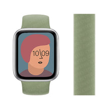 Load image into Gallery viewer, Solo Loop Strap for Apple Watch Band 44mm 40mm 38mm 42mm Elastic Belt Silicone bracelet pulseira iwatch 6 5 4 3 SE 7 45mm 41mm
