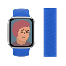 Load image into Gallery viewer, Solo Loop Strap for Apple Watch Band 44mm 40mm 38mm 42mm Elastic Belt Silicone bracelet pulseira iwatch 6 5 4 3 SE 7 45mm 41mm
