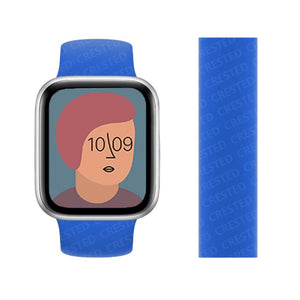 Solo Loop Strap for Apple Watch Band 44mm 40mm 38mm 42mm Elastic Belt Silicone bracelet pulseira iwatch 6 5 4 3 SE 7 45mm 41mm