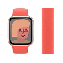 Load image into Gallery viewer, Solo Loop Strap for Apple Watch Band 44mm 40mm 38mm 42mm Elastic Belt Silicone bracelet pulseira iwatch 6 5 4 3 SE 7 45mm 41mm
