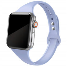 Load image into Gallery viewer, Slim strap for Apple watch band 44mm 40mm 38mm 42mm 44 mm soft Silicone wrsit belt correa bracelet iWatch serie 5 4 3 se 6 band
