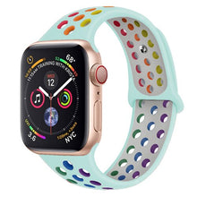 Load image into Gallery viewer, strap for Apple watch band 44mm 42mm 45mm iwatch band 38mm 40mm 41mm silicone bracelet apple watch 7/6/5/4/3/2/SE watchband
