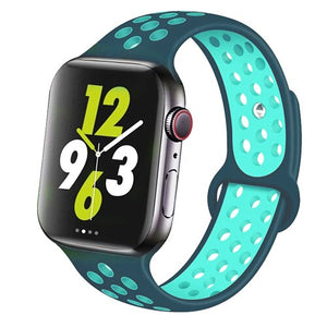 strap for Apple watch band 44mm 42mm 45mm iwatch band 38mm 40mm 41mm silicone bracelet apple watch 7/6/5/4/3/2/SE watchband