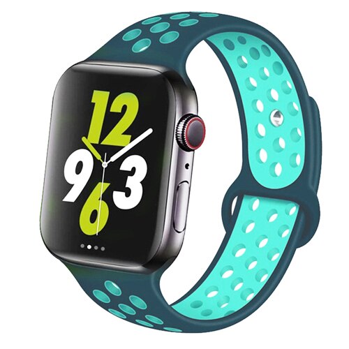 strap for Apple watch band 44mm 42mm 45mm iwatch band 38mm 40mm 41mm silicone bracelet apple watch 7/6/5/4/3/2/SE watchband