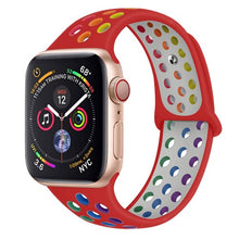 Load image into Gallery viewer, strap for Apple watch band 44mm 42mm 45mm iwatch band 38mm 40mm 41mm silicone bracelet apple watch 7/6/5/4/3/2/SE watchband

