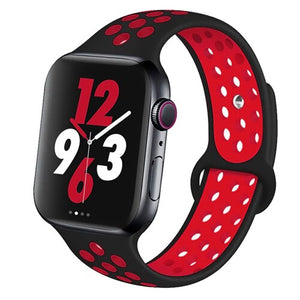 strap for Apple watch band 44mm 42mm 45mm iwatch band 38mm 40mm 41mm silicone bracelet apple watch 7/6/5/4/3/2/SE watchband