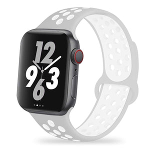 strap for Apple watch band 44mm 42mm 45mm iwatch band 38mm 40mm 41mm silicone bracelet apple watch 7/6/5/4/3/2/SE watchband