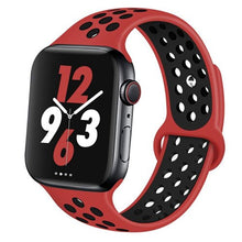 Load image into Gallery viewer, strap for Apple watch band 44mm 42mm 45mm iwatch band 38mm 40mm 41mm silicone bracelet apple watch 7/6/5/4/3/2/SE watchband
