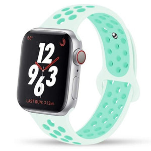 strap for Apple watch band 44mm 42mm 45mm iwatch band 38mm 40mm 41mm silicone bracelet apple watch 7/6/5/4/3/2/SE watchband