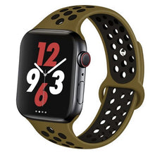 Load image into Gallery viewer, strap for Apple watch band 44mm 42mm 45mm iwatch band 38mm 40mm 41mm silicone bracelet apple watch 7/6/5/4/3/2/SE watchband
