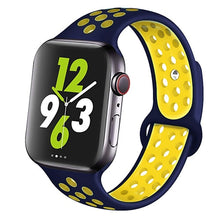 Load image into Gallery viewer, strap for Apple watch band 44mm 42mm 45mm iwatch band 38mm 40mm 41mm silicone bracelet apple watch 7/6/5/4/3/2/SE watchband
