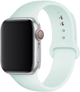 Silicone Strap For apple Watch band 41mm 45mm iWatch band 38mm 40mm 42mm  Rubber watchband for apple watch 7 6 5 4 3 se bracelet