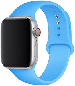 Silicone Strap For apple Watch band 41mm 45mm iWatch band 38mm 40mm 42mm  Rubber watchband for apple watch 7 6 5 4 3 se bracelet
