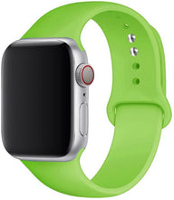 Load image into Gallery viewer, Silicone Strap For apple Watch band 41mm 45mm iWatch band 38mm 40mm 42mm  Rubber watchband for apple watch 7 6 5 4 3 se bracelet
