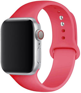 Silicone Strap For apple Watch band 41mm 45mm iWatch band 38mm 40mm 42mm  Rubber watchband for apple watch 7 6 5 4 3 se bracelet