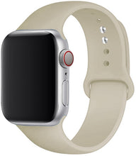 Load image into Gallery viewer, Silicone Strap For apple Watch band 41mm 45mm iWatch band 38mm 40mm 42mm  Rubber watchband for apple watch 7 6 5 4 3 se bracelet
