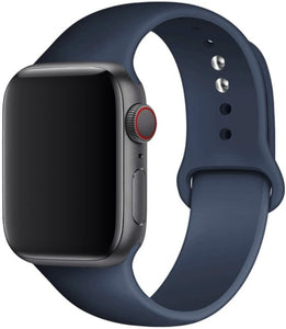 Silicone Strap For apple Watch band 41mm 45mm iWatch band 38mm 40mm 42mm  Rubber watchband for apple watch 7 6 5 4 3 se bracelet