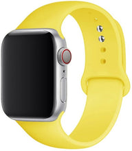 Load image into Gallery viewer, Silicone Strap For apple Watch band 41mm 45mm iWatch band 38mm 40mm 42mm  Rubber watchband for apple watch 7 6 5 4 3 se bracelet
