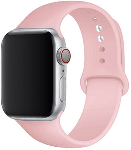Silicone Strap For apple Watch band 41mm 45mm iWatch band 38mm 40mm 42mm  Rubber watchband for apple watch 7 6 5 4 3 se bracelet