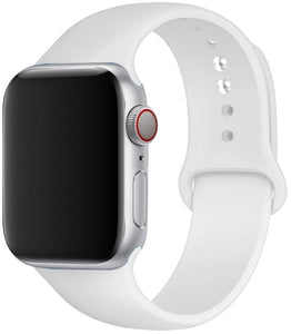Silicone Strap For apple Watch band 41mm 45mm iWatch band 38mm 40mm 42mm  Rubber watchband for apple watch 7 6 5 4 3 se bracelet