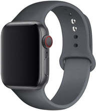 Load image into Gallery viewer, Silicone Strap For apple Watch band 41mm 45mm iWatch band 38mm 40mm 42mm  Rubber watchband for apple watch 7 6 5 4 3 se bracelet

