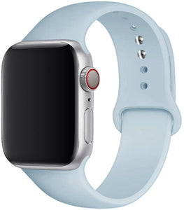Silicone Strap For apple Watch band 41mm 45mm iWatch band 38mm 40mm 42mm  Rubber watchband for apple watch 7 6 5 4 3 se bracelet