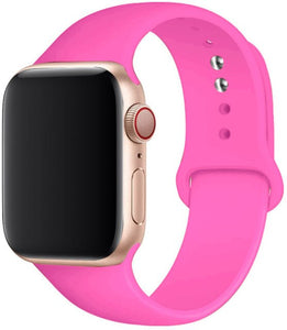 Silicone Strap For apple Watch band 41mm 45mm iWatch band 38mm 40mm 42mm  Rubber watchband for apple watch 7 6 5 4 3 se bracelet