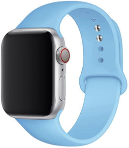 Silicone Strap For apple Watch band 41mm 45mm iWatch band 38mm 40mm 42mm  Rubber watchband for apple watch 7 6 5 4 3 se bracelet