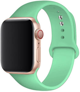 Silicone Strap For apple Watch band 41mm 45mm iWatch band 38mm 40mm 42mm  Rubber watchband for apple watch 7 6 5 4 3 se bracelet