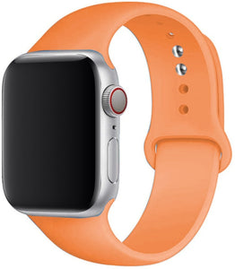 Silicone Strap For apple Watch band 41mm 45mm iWatch band 38mm 40mm 42mm  Rubber watchband for apple watch 7 6 5 4 3 se bracelet