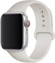 Load image into Gallery viewer, Silicone Strap For apple Watch band 41mm 45mm iWatch band 38mm 40mm 42mm  Rubber watchband for apple watch 7 6 5 4 3 se bracelet
