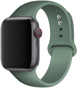 Silicone Strap For apple Watch band 41mm 45mm iWatch band 38mm 40mm 42mm  Rubber watchband for apple watch 7 6 5 4 3 se bracelet