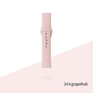 Silicone Strap For Apple Watch Bracelet 44mm 40mm 38mm 42 Mm Watchband For Apple Watch Band Correa Iwatch Series 6 Se 5 4 3 7