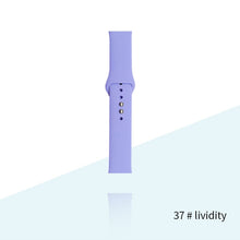 Load image into Gallery viewer, Silicone Strap For Apple Watch Bracelet 44mm 40mm 38mm 42 Mm Watchband For Apple Watch Band Correa Iwatch Series 6 Se 5 4 3 7
