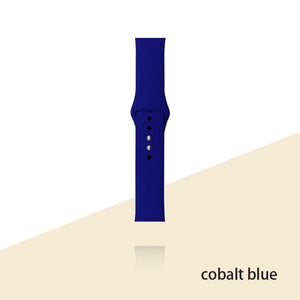 Silicone Strap For Apple Watch Bracelet 44mm 40mm 38mm 42 Mm Watchband For Apple Watch Band Correa Iwatch Series 6 Se 5 4 3 7