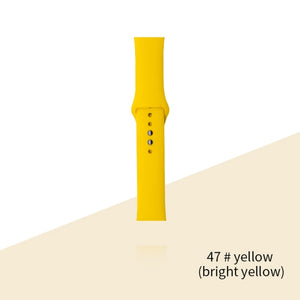 Silicone Strap For Apple Watch Bracelet 44mm 40mm 38mm 42 Mm Watchband For Apple Watch Band Correa Iwatch Series 6 Se 5 4 3 7