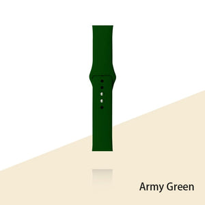 Silicone Strap For Apple Watch Bracelet 44mm 40mm 38mm 42 Mm Watchband For Apple Watch Band Correa Iwatch Series 6 Se 5 4 3 7