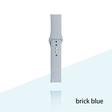 Load image into Gallery viewer, Silicone Strap For Apple Watch Bracelet 44mm 40mm 38mm 42 Mm Watchband For Apple Watch Band Correa Iwatch Series 6 Se 5 4 3 7
