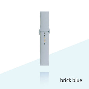 Silicone Strap For Apple Watch Bracelet 44mm 40mm 38mm 42 Mm Watchband For Apple Watch Band Correa Iwatch Series 6 Se 5 4 3 7