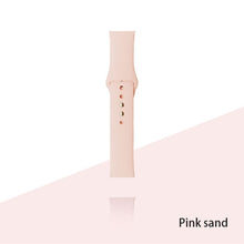 Load image into Gallery viewer, Silicone Strap For Apple Watch Bracelet 44mm 40mm 38mm 42 Mm Watchband For Apple Watch Band Correa Iwatch Series 6 Se 5 4 3 7
