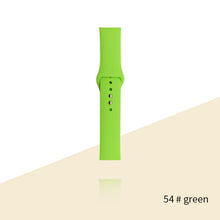 Load image into Gallery viewer, Silicone Strap For Apple Watch Bracelet 44mm 40mm 38mm 42 Mm Watchband For Apple Watch Band Correa Iwatch Series 6 Se 5 4 3 7
